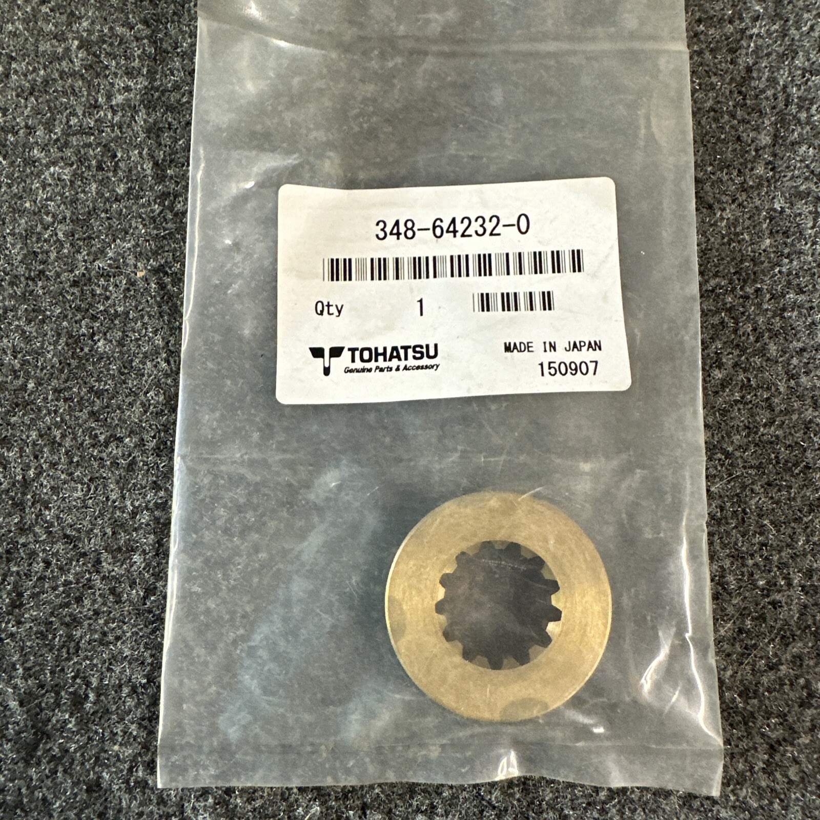 NOS Nissan Tohatsu Genuine OEM Prop PROPELLER THRUST WASHER 348-64232-0