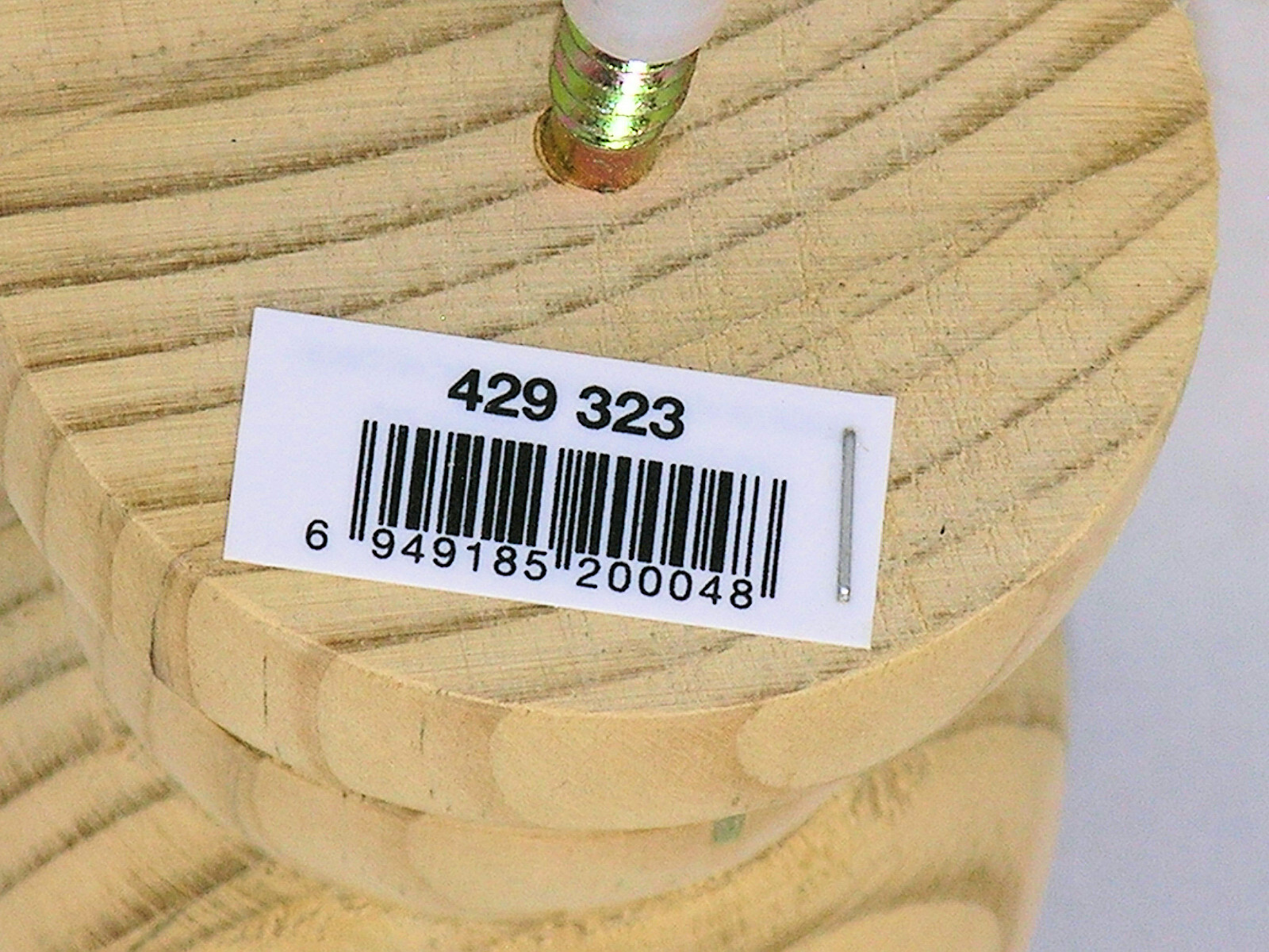 4 in. x 4 in. Pressure Treated Unfinished Pine Ball Top Finial - Fence Post Top