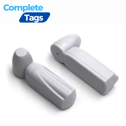 1000 AM 58kHz Pencil Security Tags w/ Pins – Compatible with Sensormatic Systems