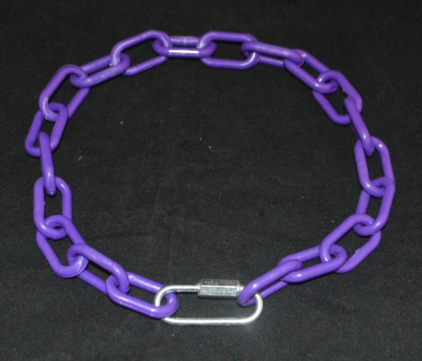 GOAT COLLARS PLASTIC CHAIN WITH METAL QUICK LINK 20" LONG