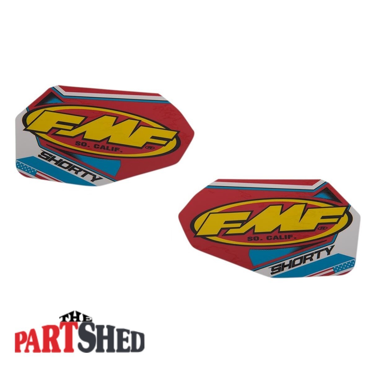 New FMF Replacement Shorty Exhaust Muffler Sticker 014845