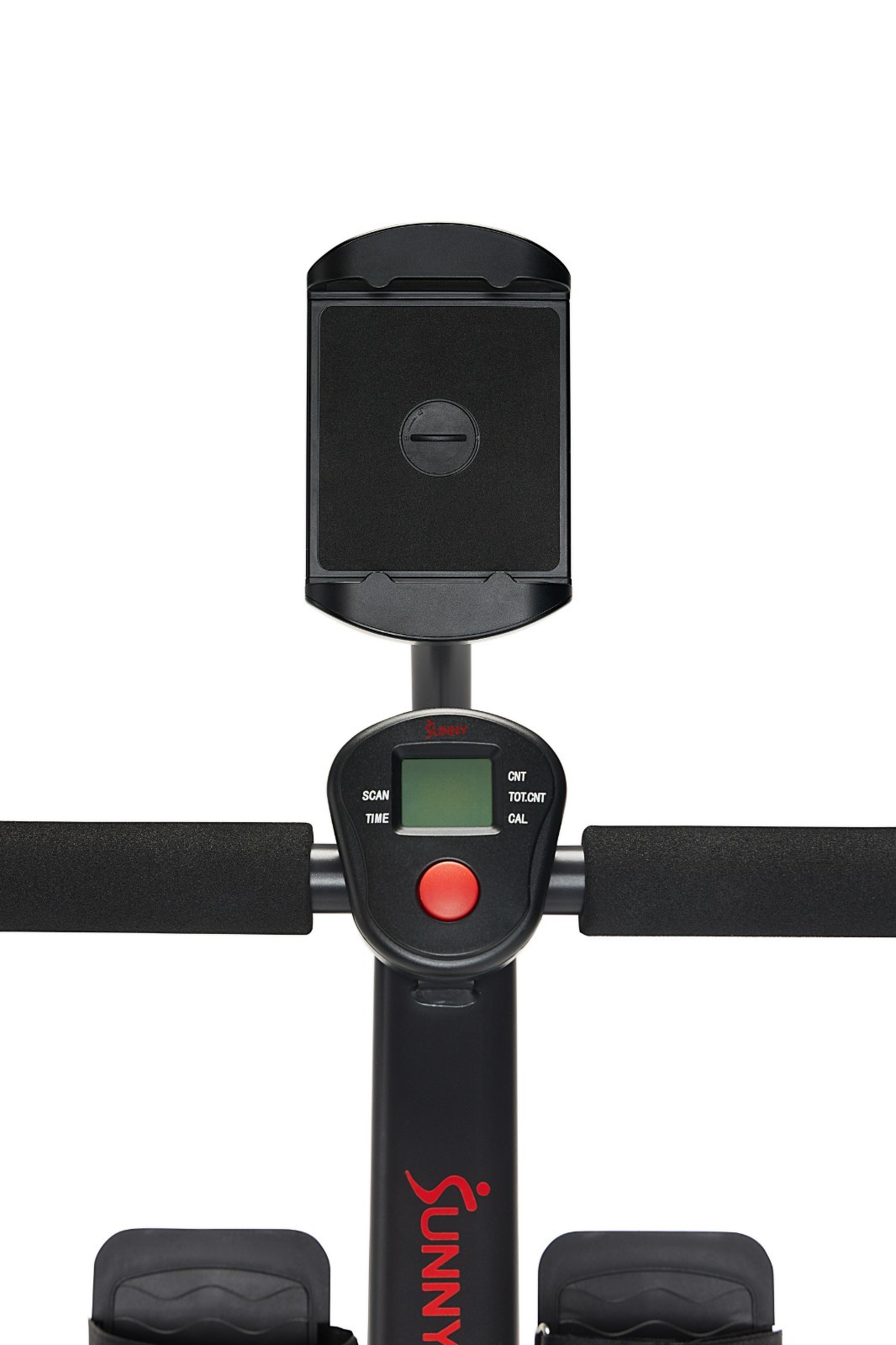 Sunny Health & Fitness Adjustable Rowing Machine Compact 12 Levels of Resistance