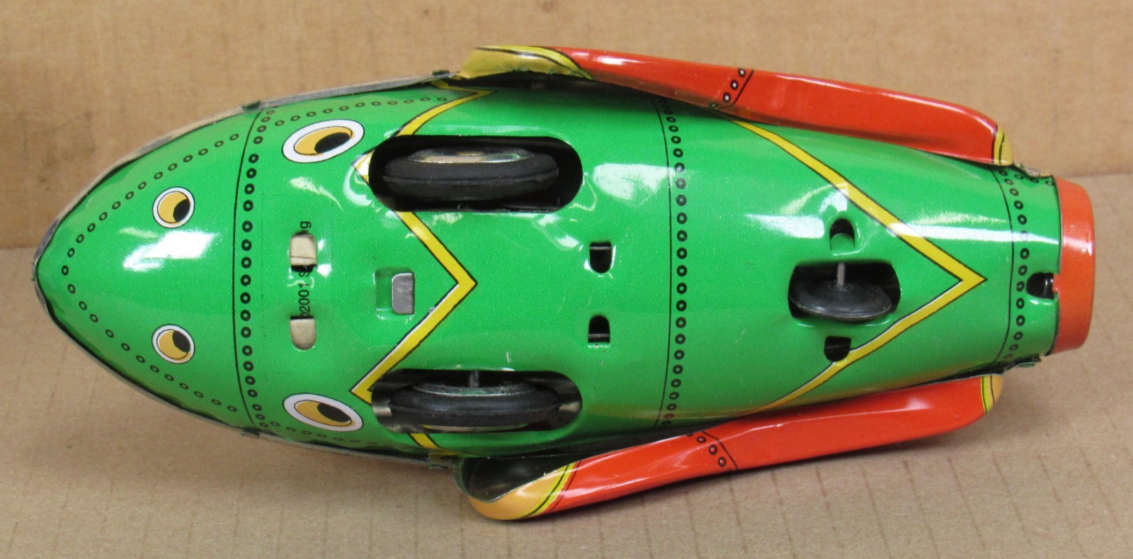 Schylling MF735 "Rocket Racer" Tin Friction Toy NIB 2001