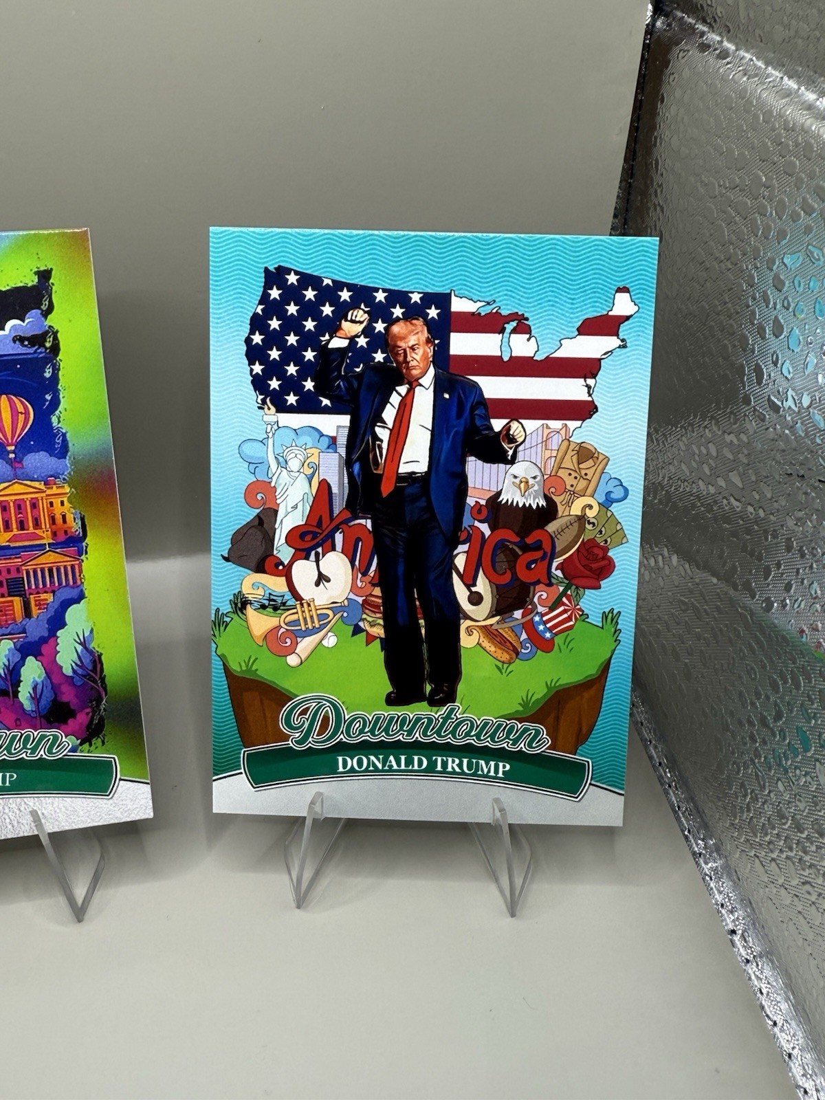 3 Card Lot Downtown Donald Trump Custom Cards Free Shipping