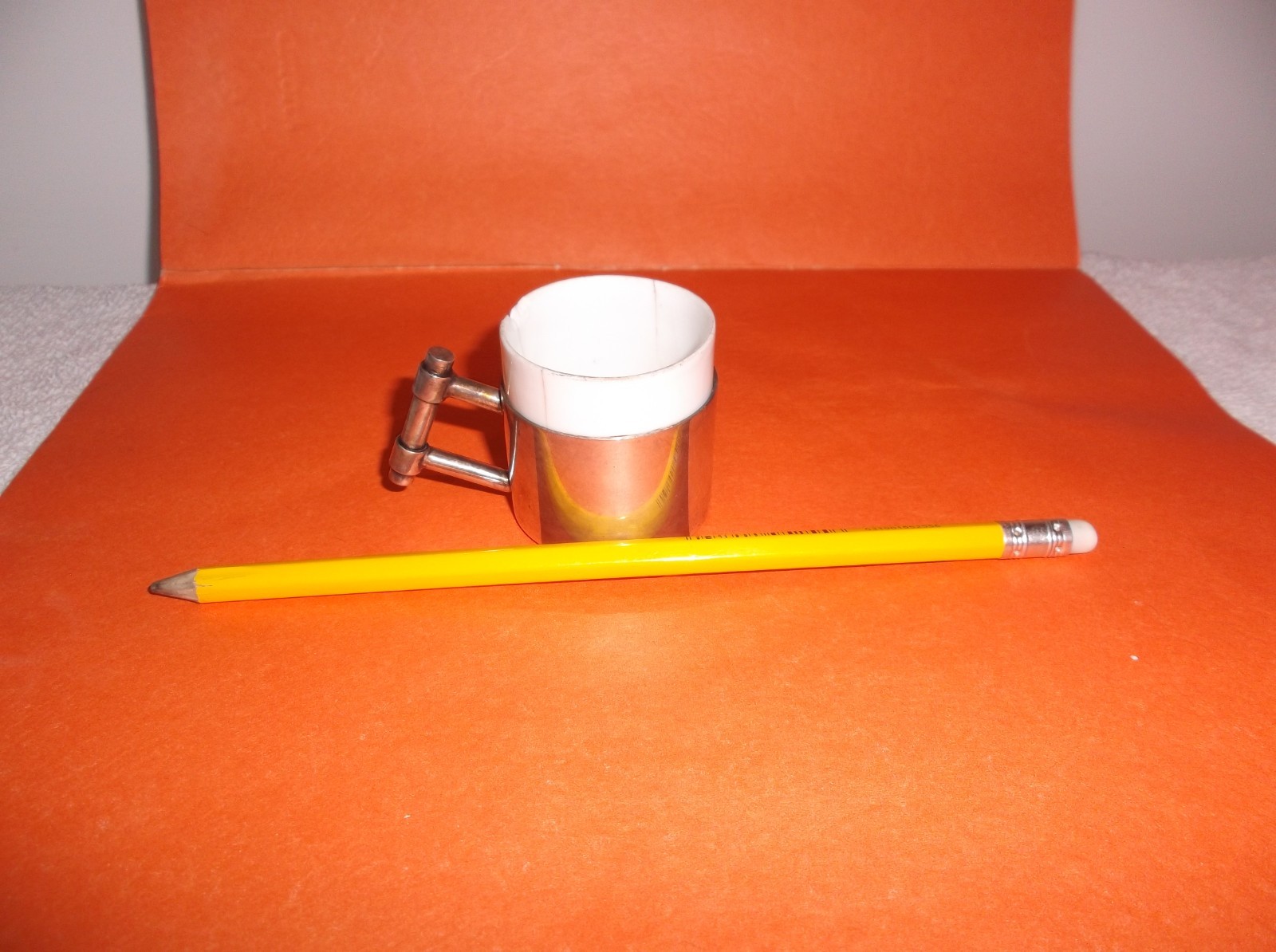 Vintage Silver Demitasse Espresso Cup by Krupp Berndorf, Original Liner