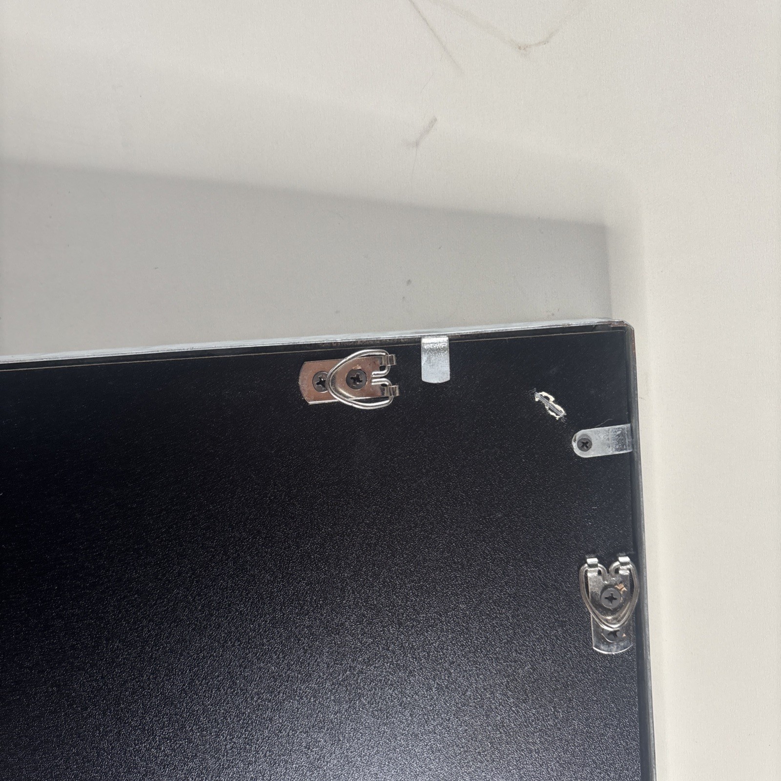 Rectangular Chalk Board with Galvanized Metal Frame,13x23in Blank And Silver