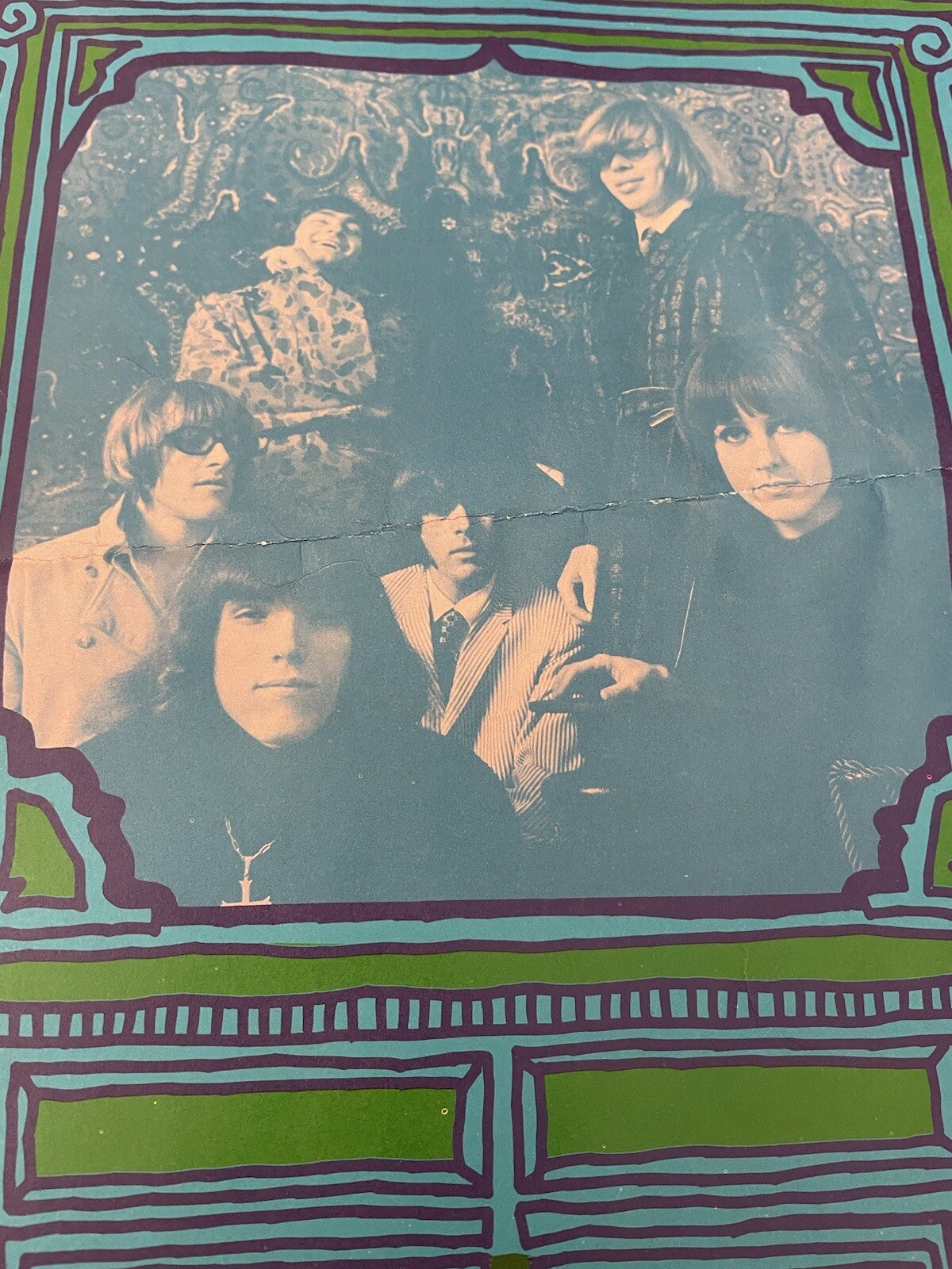 1967 Jefferson Airplane, Grateful Dead, HOLLYWOOD BOWL BG-81 Poster