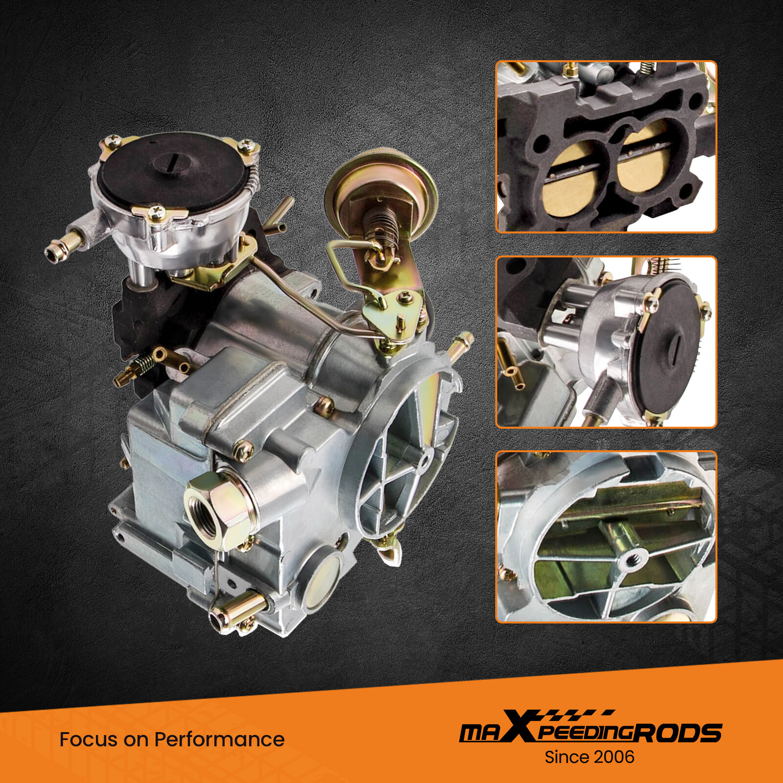 2 Barrel Carburetor for Chevrolet Engine For Rochester 2GC 350 400 5.7L 6.6L