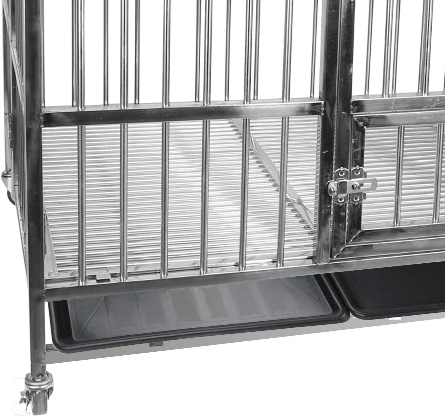 2pcs 27 X 21 inch Replacement Tray for Dog Crate Pans Plastic Bottom