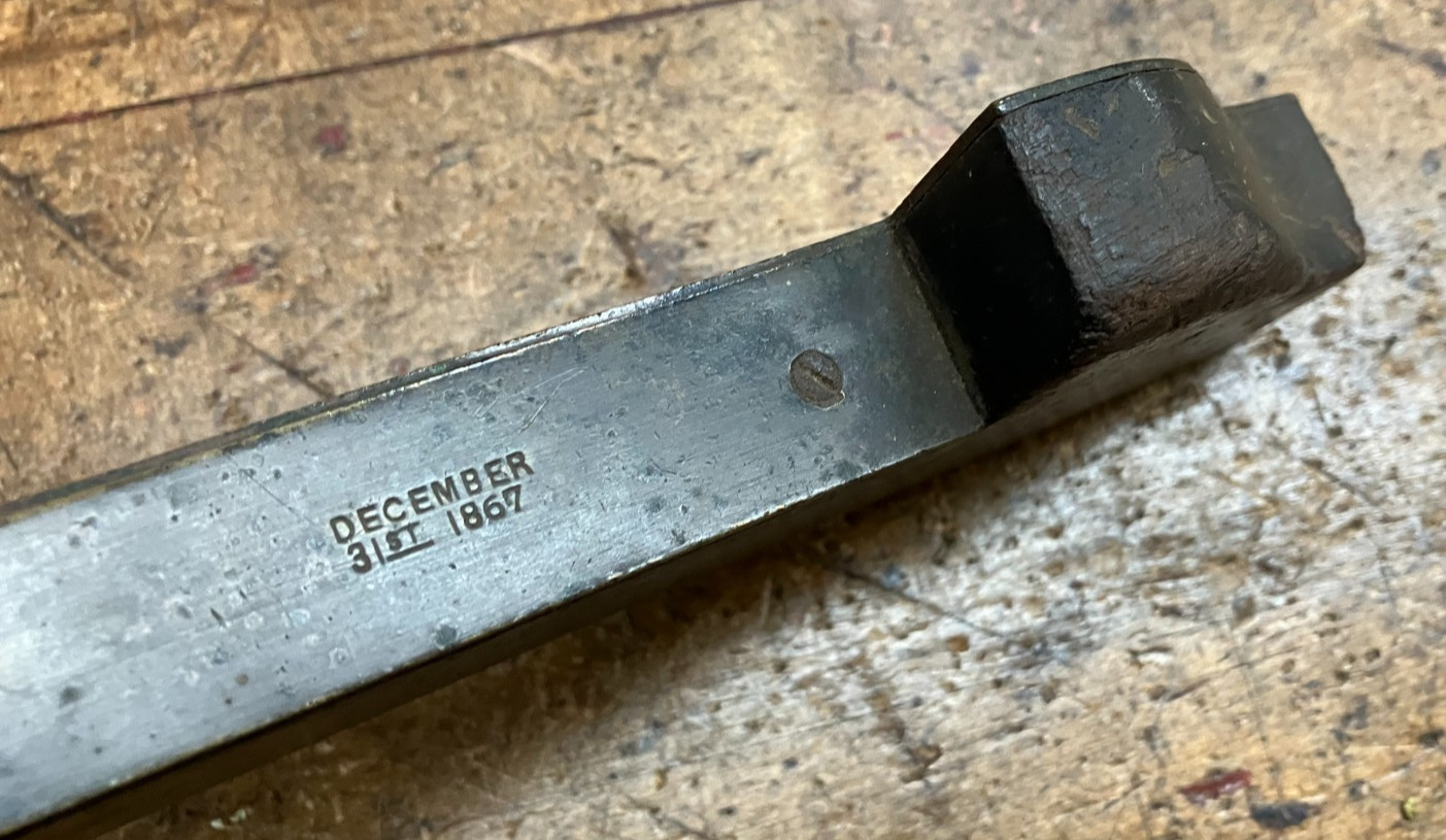 Nesters Patent 1867 Clapboard Gauge