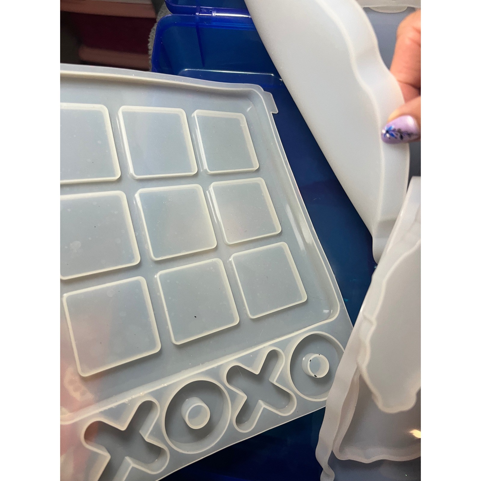 Large Silicone Resin Molds Lot Alphabet Tray Geode Coaster Epoxy Craft Set