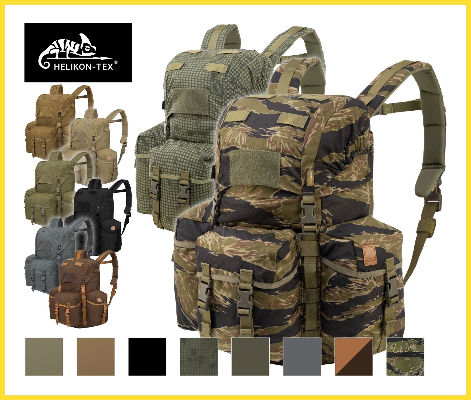 Helikon-tex BERGEN Backpack Rucksack matilda Cordura Oldschool Hiking Bushcraft