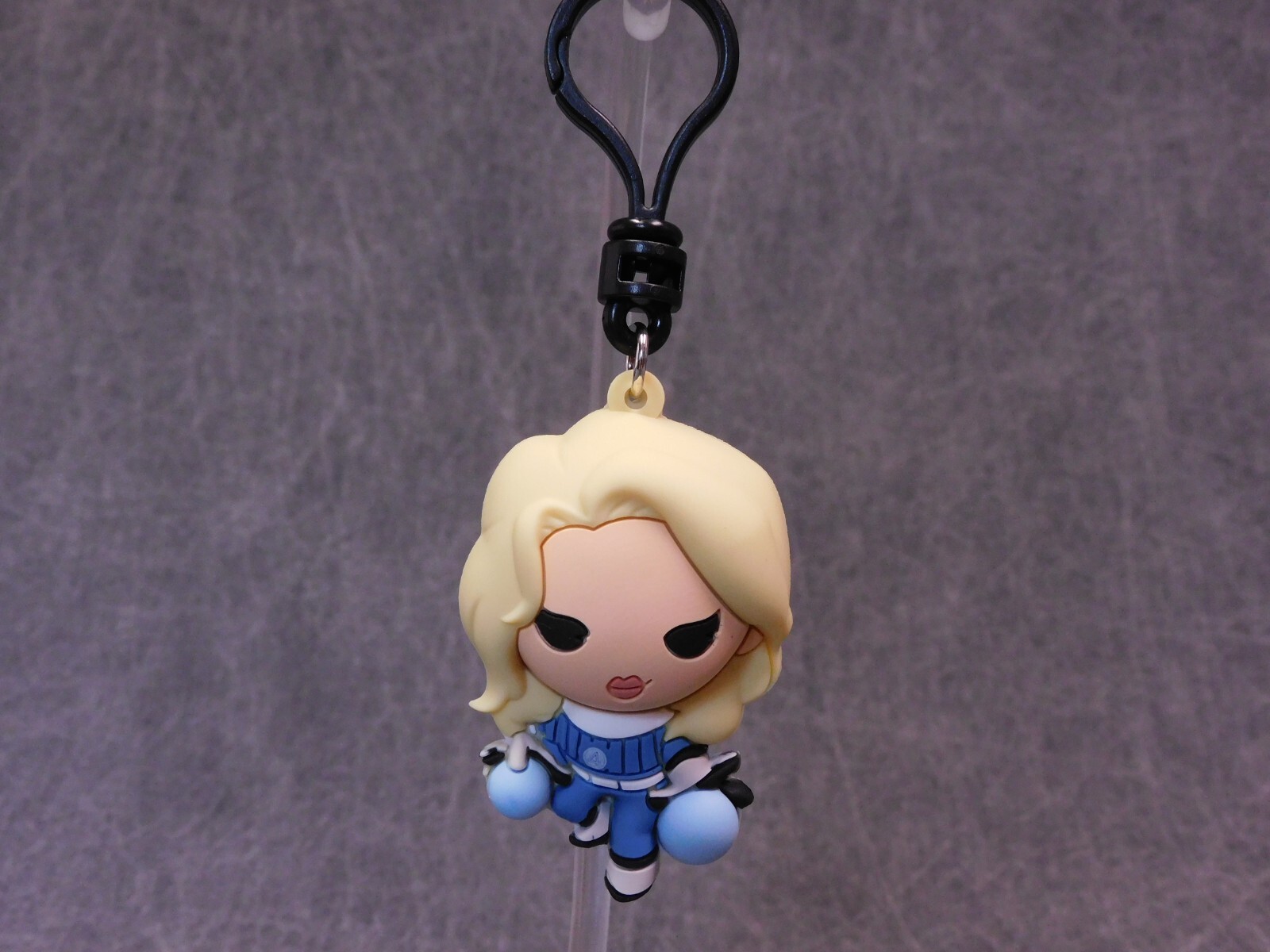 Fantastic 4 NEW * Invisible Woman Clip * Blind Bag Key Chain Monogram