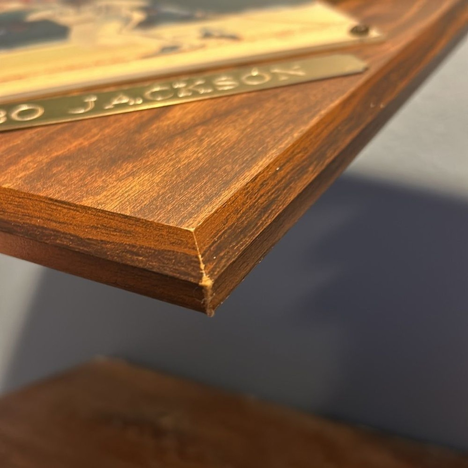 Bo Jackson Royals Plaque