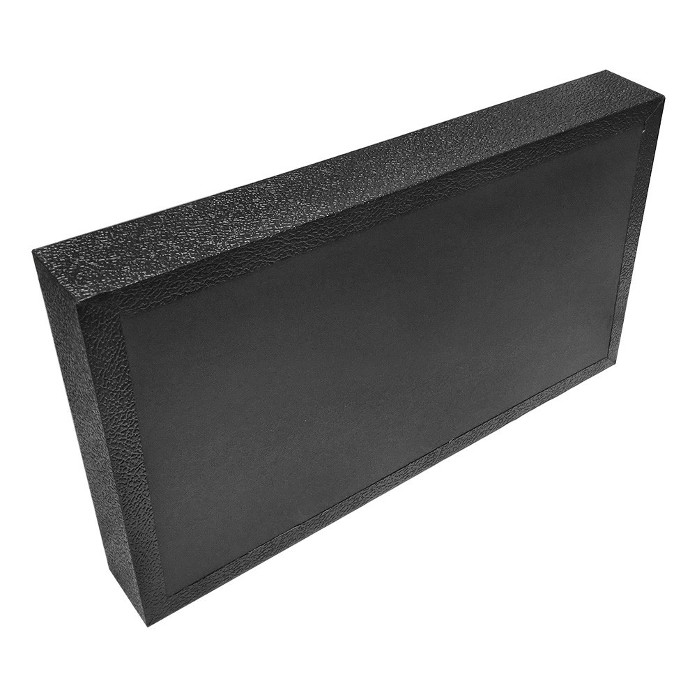 Jewelry Earrings Necklaces Tray BLACK VELVET Showcase 2 Inch Height