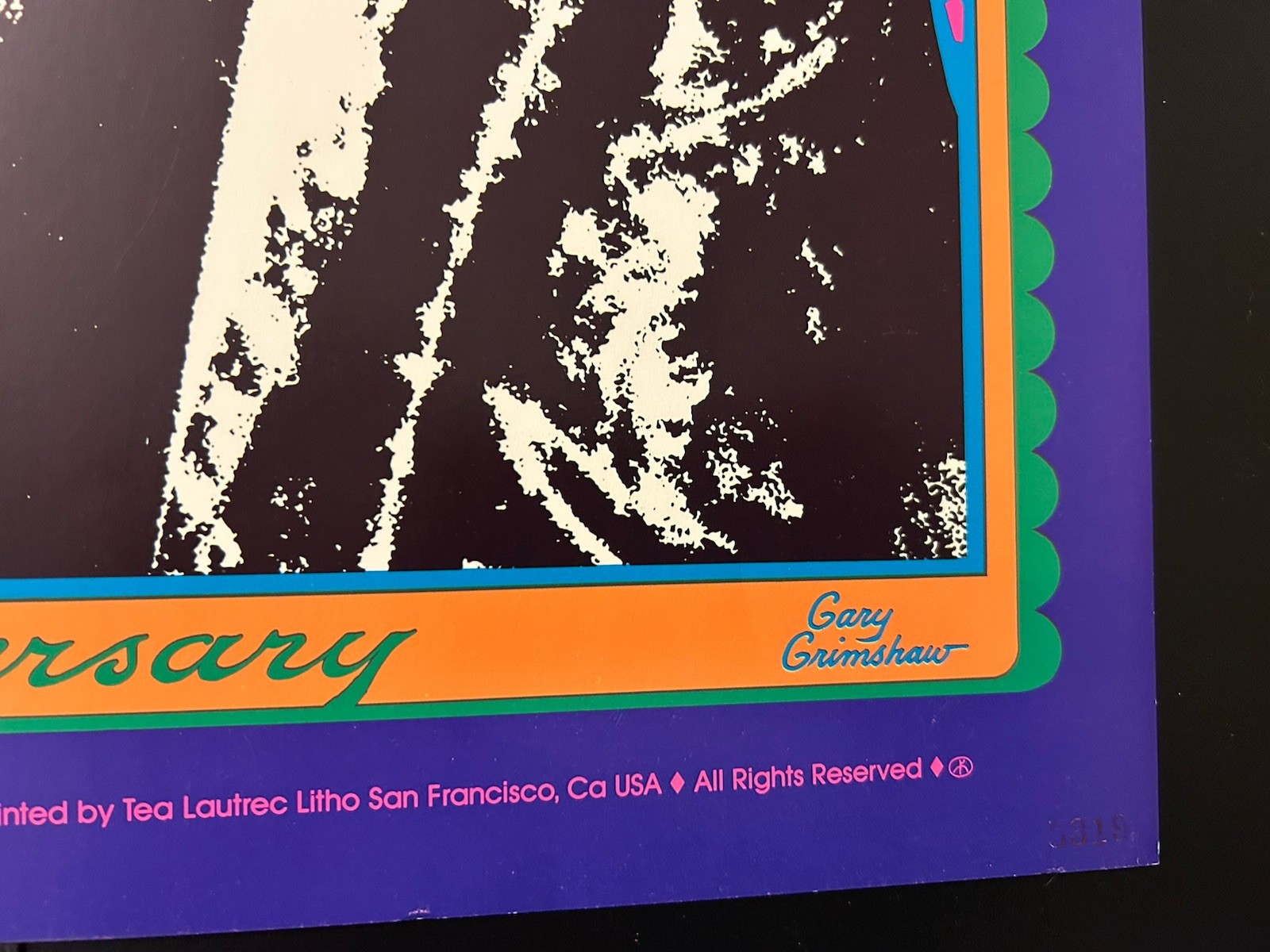 1988-JIMI HENDRIX EXPERIENCE 20TH ANNIVERSARY POSTER-CNE TORONTO-GARY GRIMSHAW-#