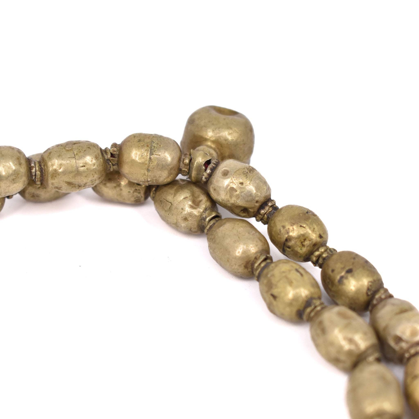 Silver Prayer Beads with Tassel Ethiopia