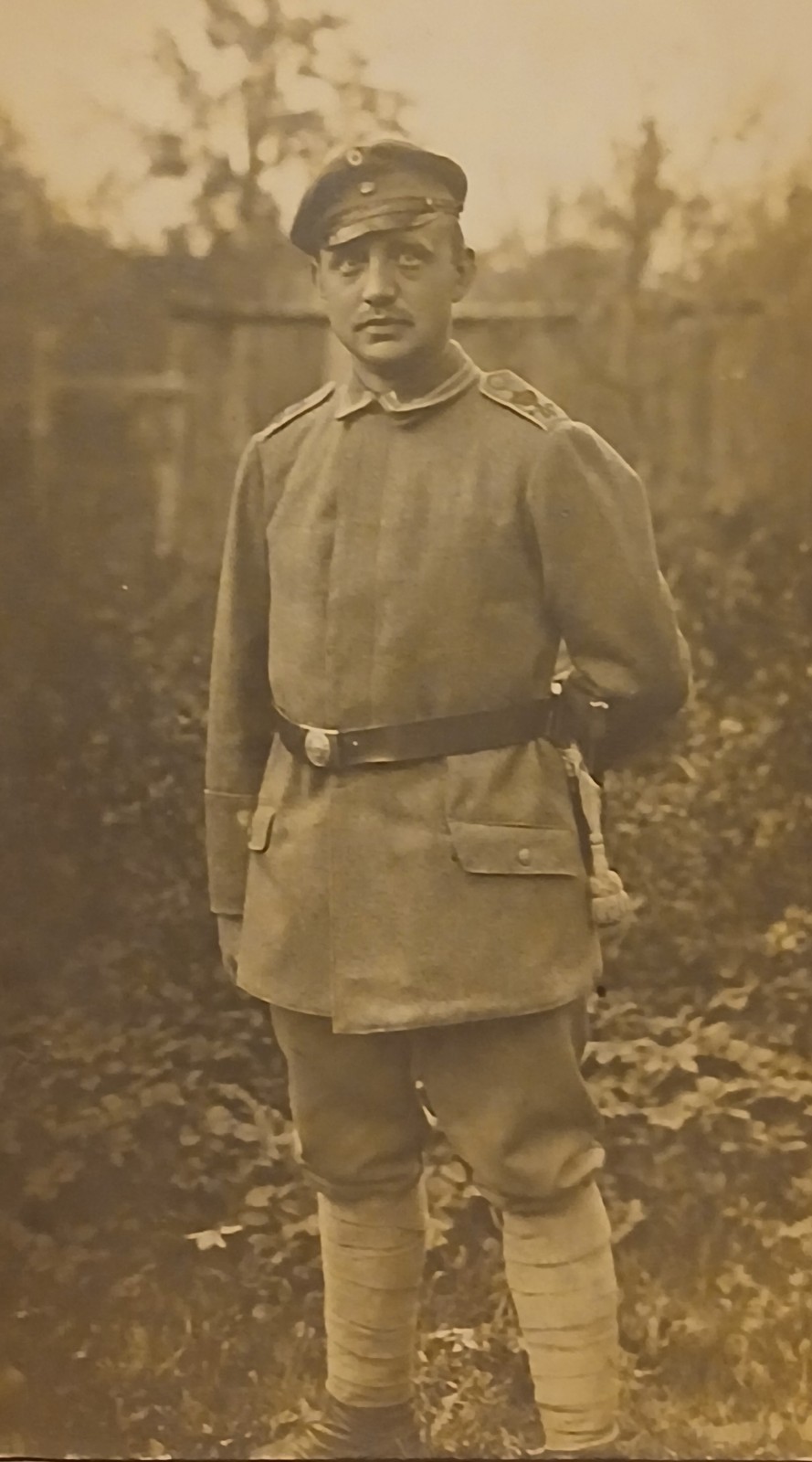 WWI RPPC Of German Unteroffizier 3rd Company Machine Gun Detatchment dated 3...