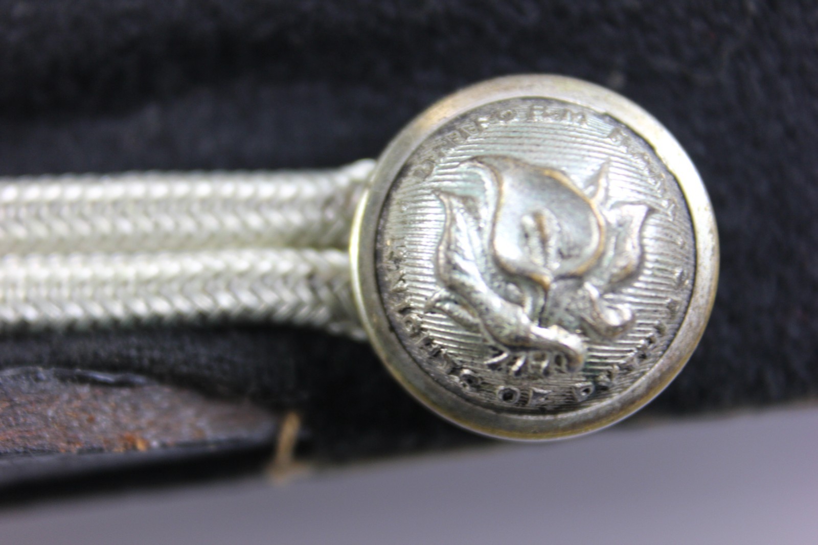 Authentic Civil War Veterans Union Kepi Cap 11th Michigan Knights of Pythias