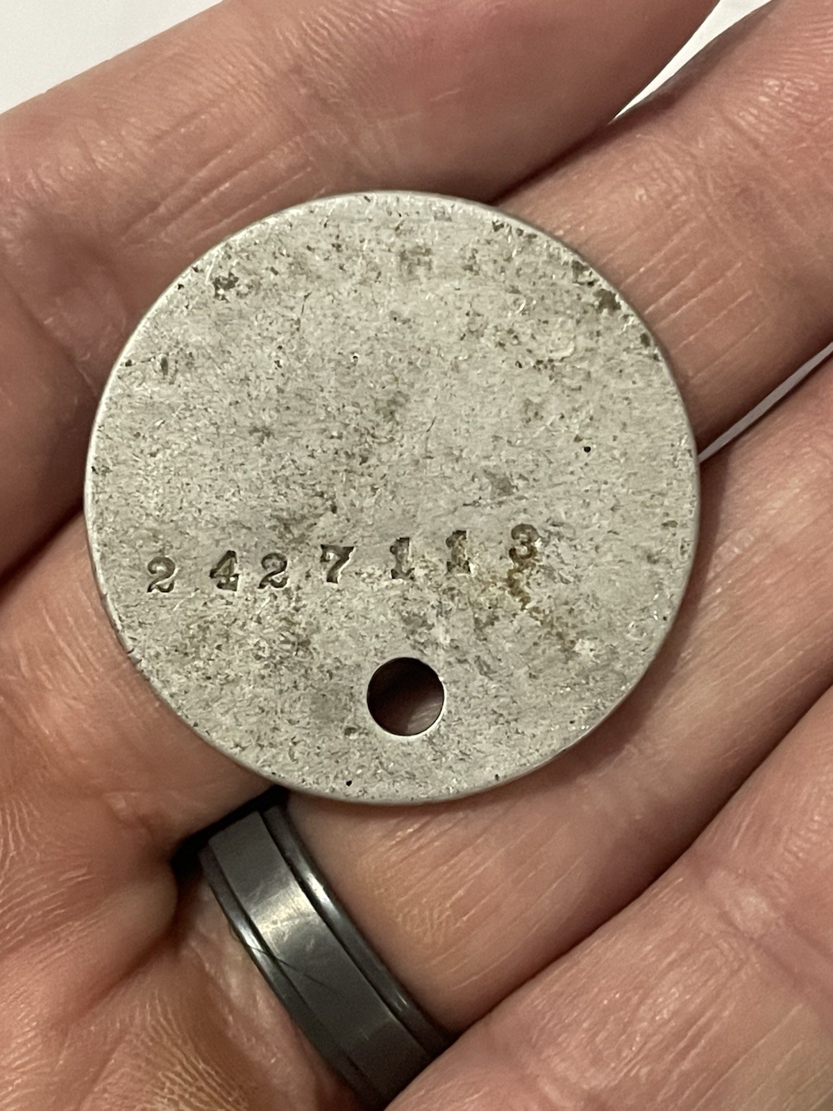 WW1 US Army Dog Tag 82nd Division-France