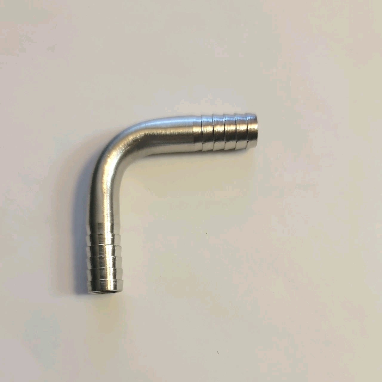 5/16 Stainless Steel Fitting 90 Degree Elbow Barb, Fits 5/16" ID Tubing