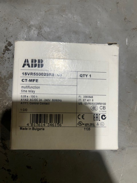 CT-MFE MULTIFUNTION TIME RELAY