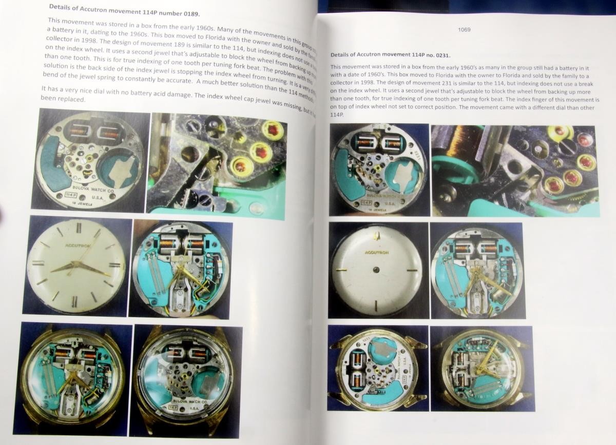 Complete Guide to Bulova Accutron watches Book 2, HARDBOUND 529 PAGES new info