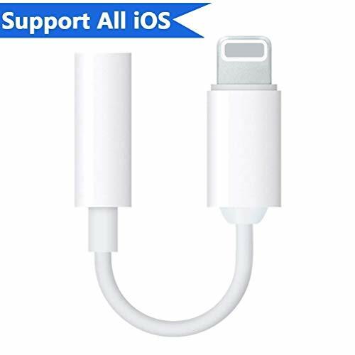 For Apple iPhone Headphone Adapter Jack 3.5mm Aux Cord Dongle