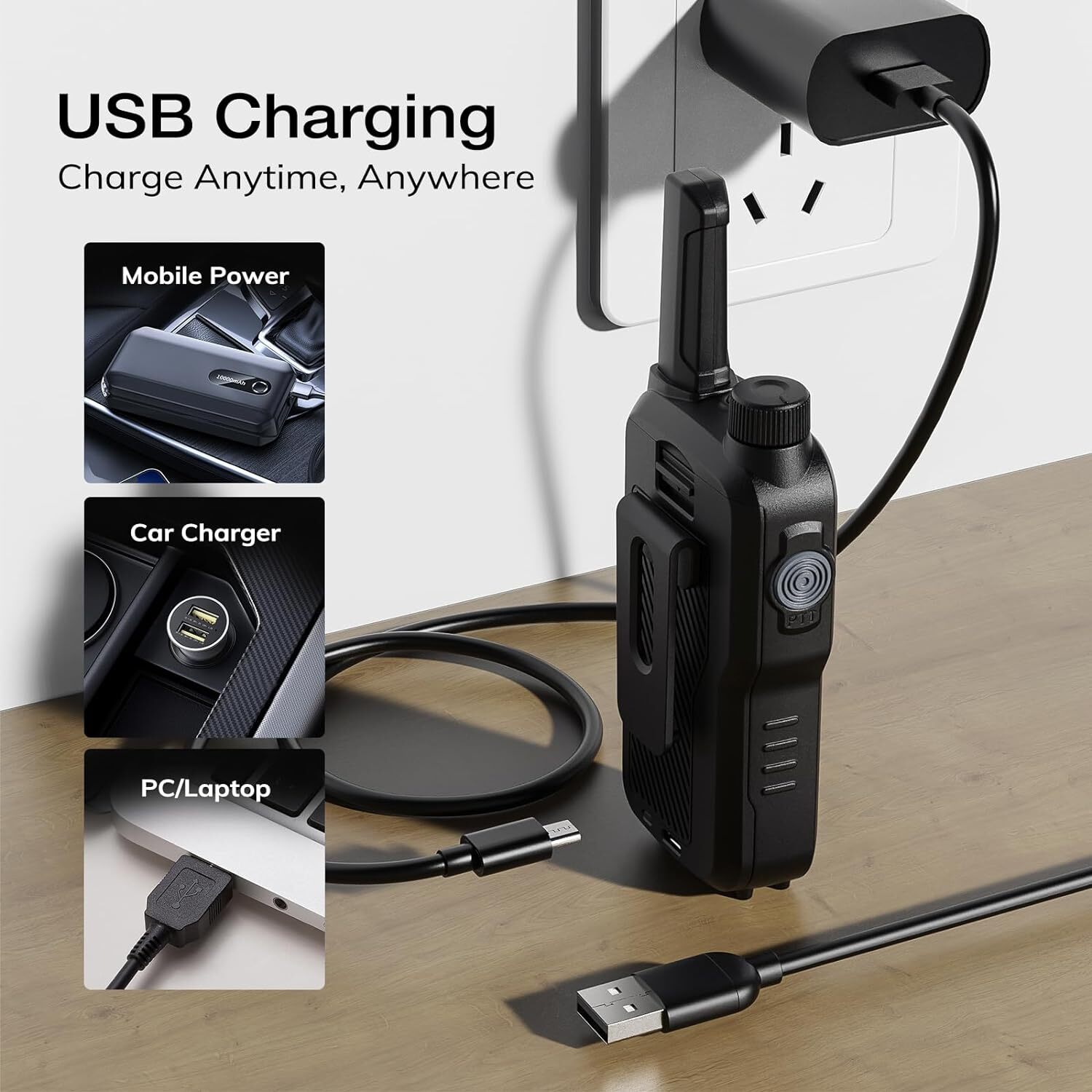 BAOFENG GT-18 Walkie Talkies for Kids Adult, License Free Long Range