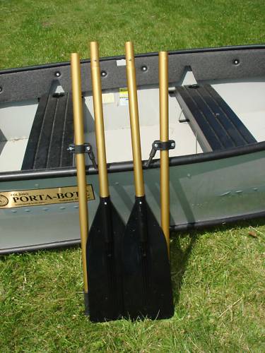 BOAT  OARS WITH OAR LOCKS,  NEW Breakdown 6 1/2'   (free shipping) MADE IN USA