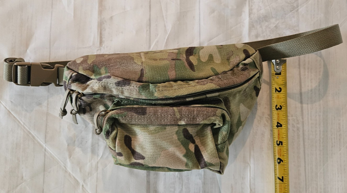 London Bridge Trading Three Zipper Waist Fanny Pack OCP Multicam LBT-2641B