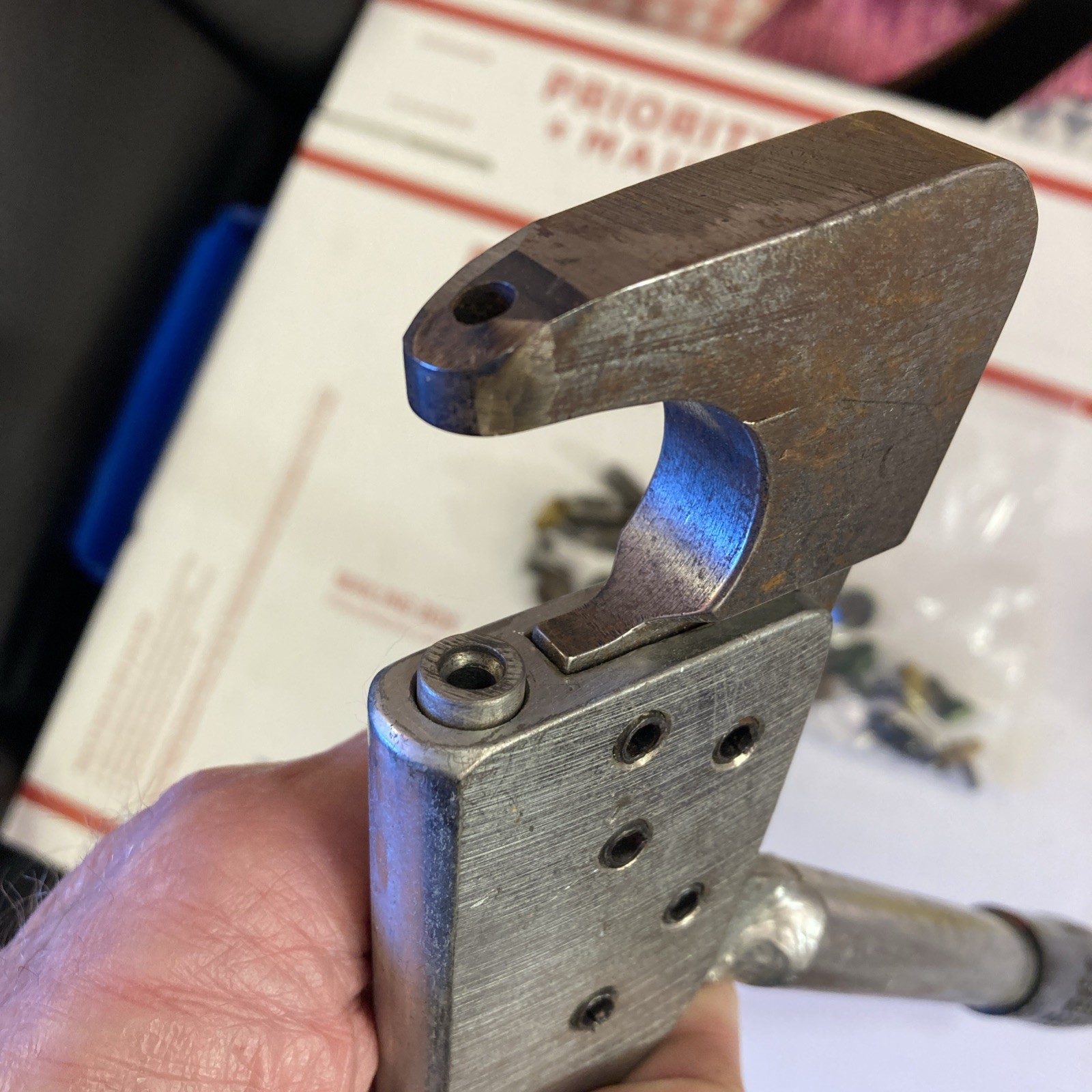 Belly Tank Race Car Hand Rivet Squeezer W/Die 3/16 Shank Aircraft Aviation Tool