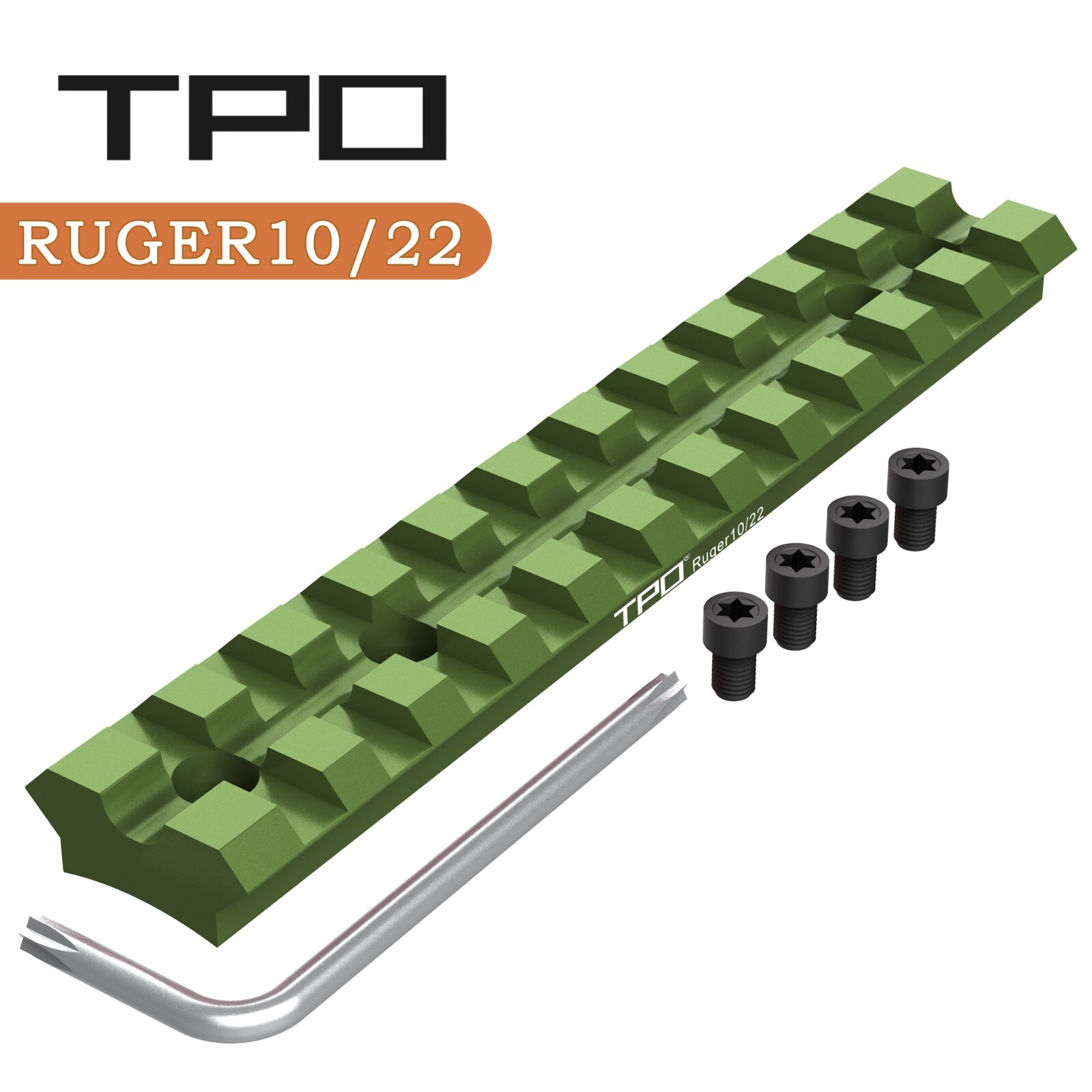 Picatinny Rail Mount for Ruger 10/22 with 11 Slots for Red Dots Mounting Scopes