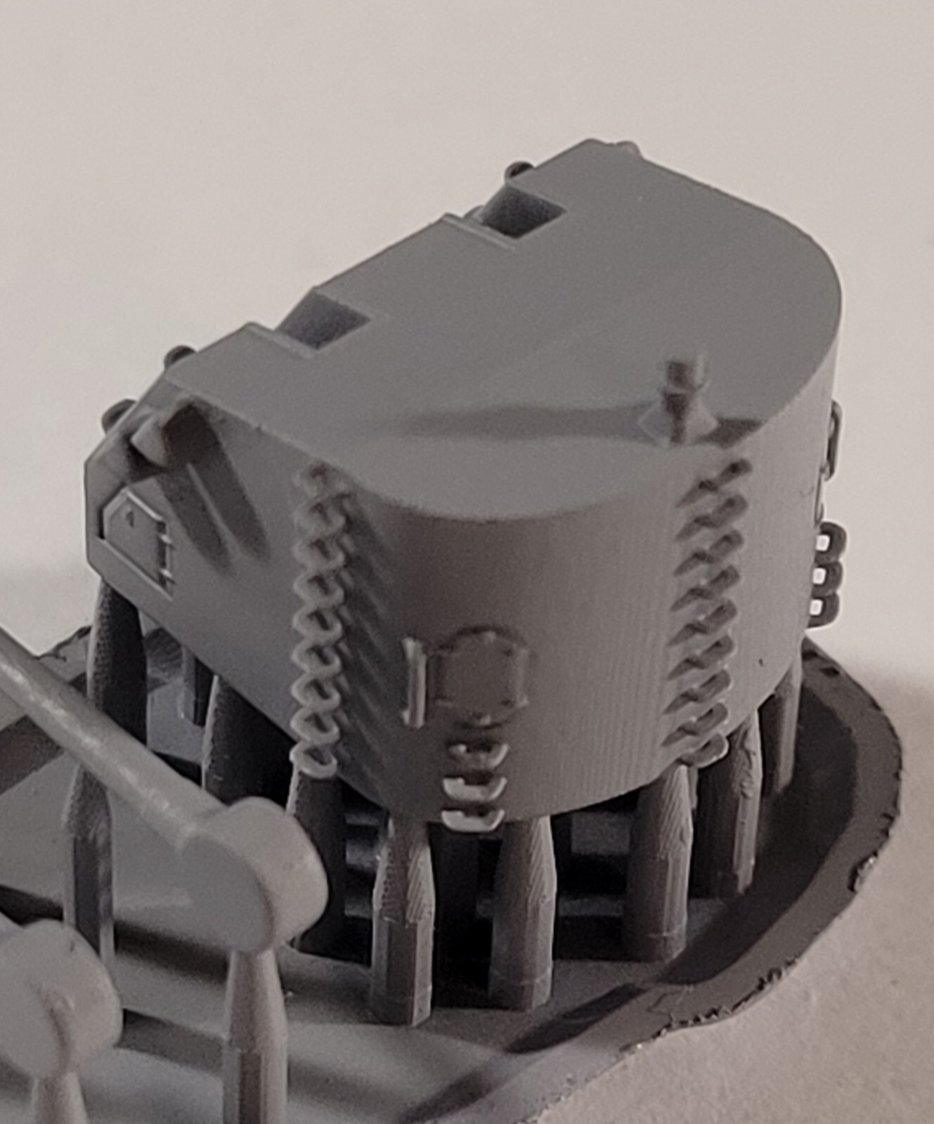 1/350 3D printed 5in Replacement Guns 8pc set for Very Fire Atlanta model kit