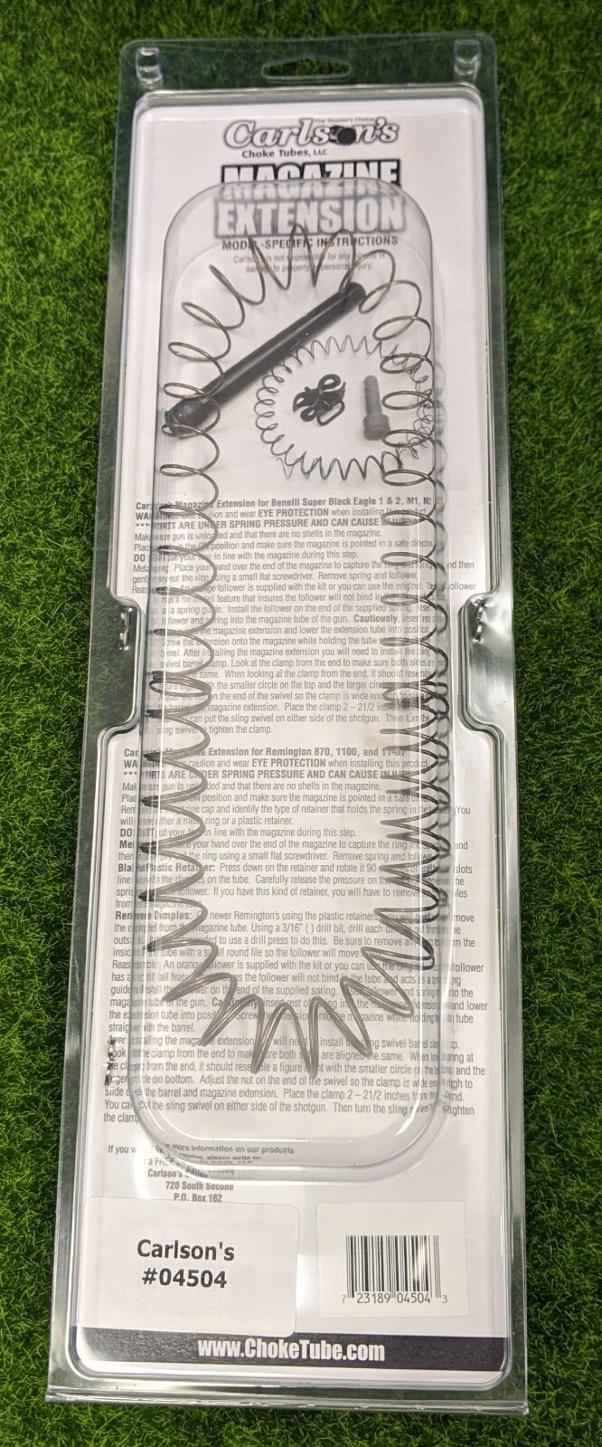 Carlson's Remington 870 1100 1187 12 Ga 10 Shot Magazine Tube Extension - #04504