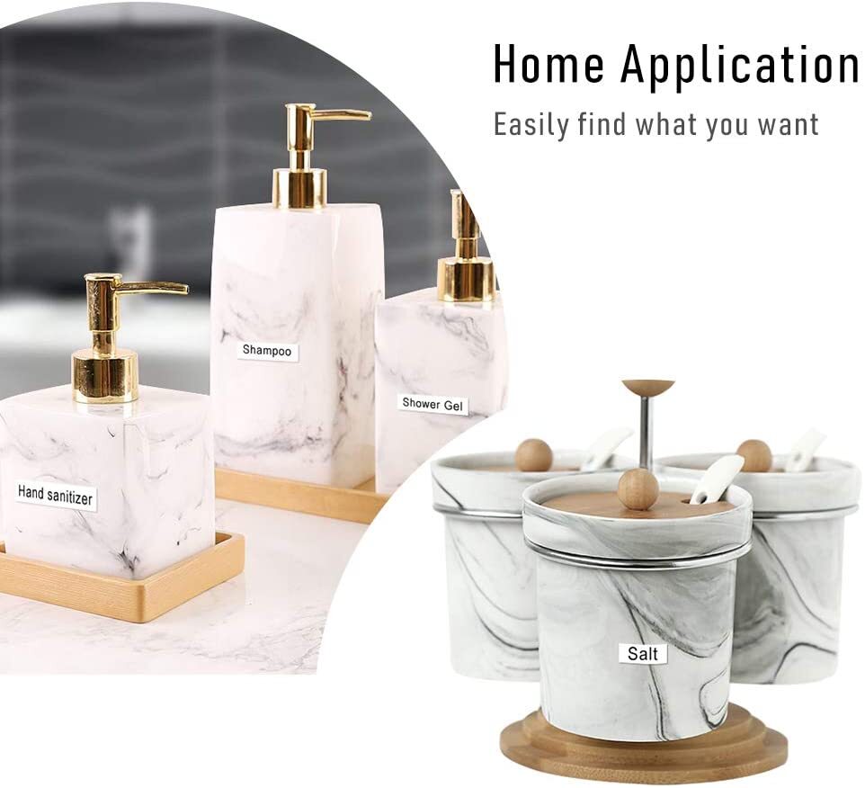 50PK Label Tape TZe-241 TZ-241 18mm For Brother P-Touch PT-1890C D450 P700 D600