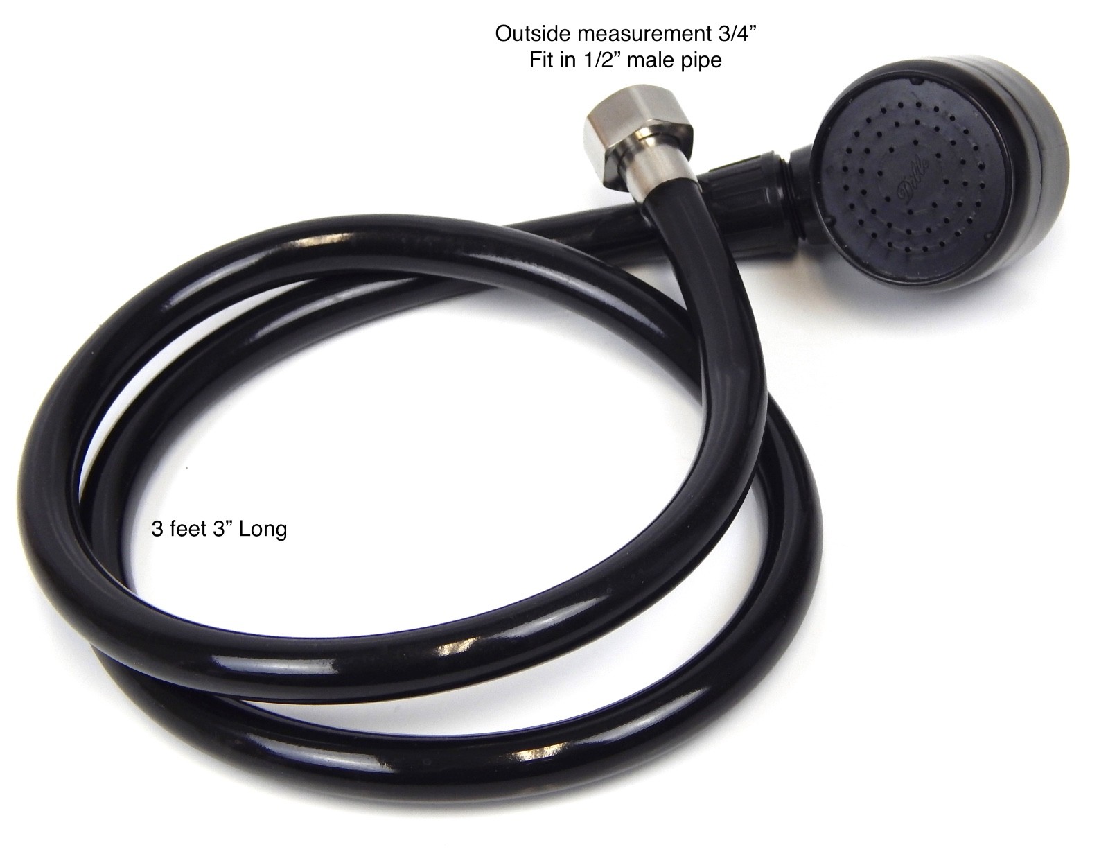 Shampoo Bowl Sink Spray Hose Wash Water Beauty Salon Equipment Sprayer Head