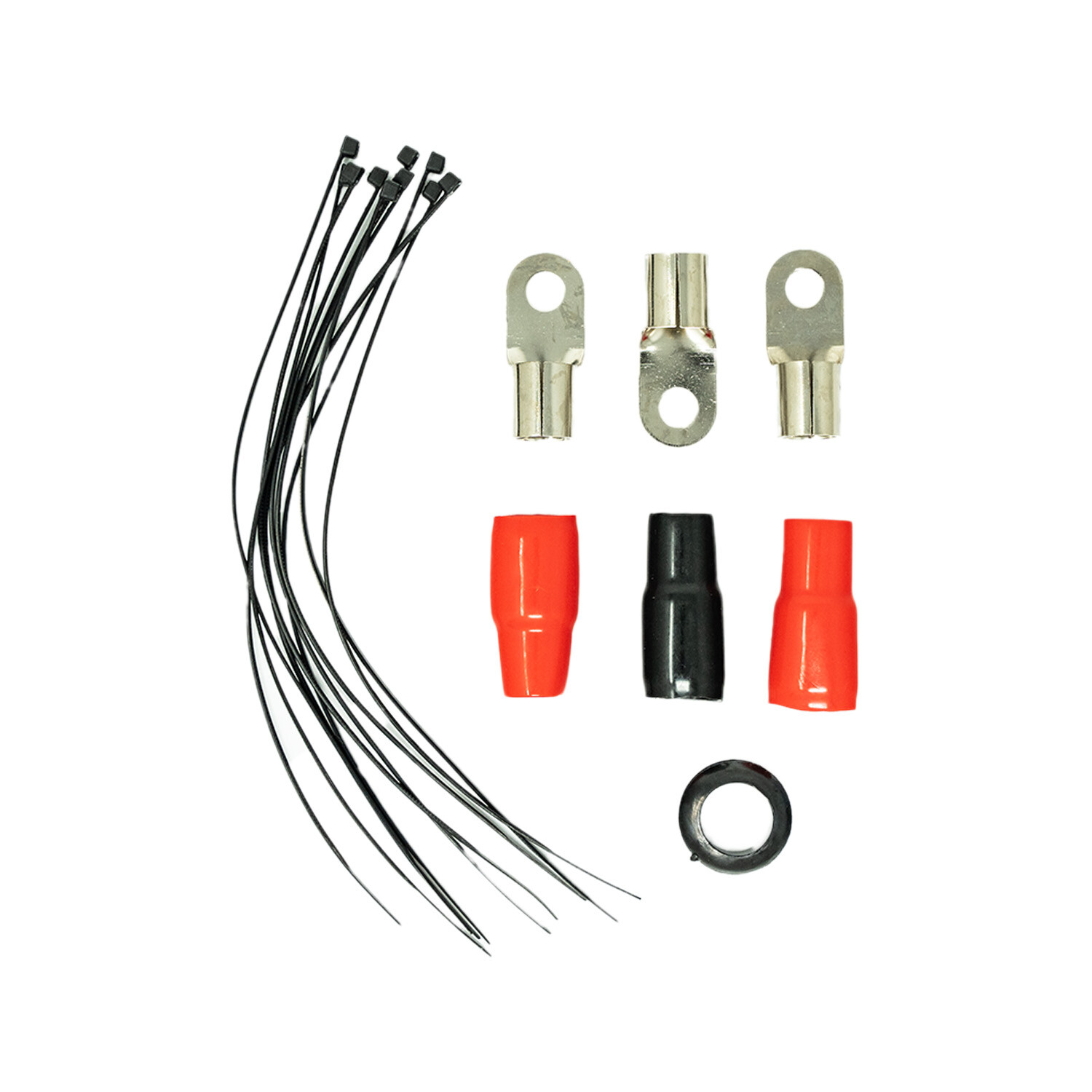 SoundBox PK0-17, 0 Gauge Amp Kit Power Amplifier Install Wiring Cables - 7500W