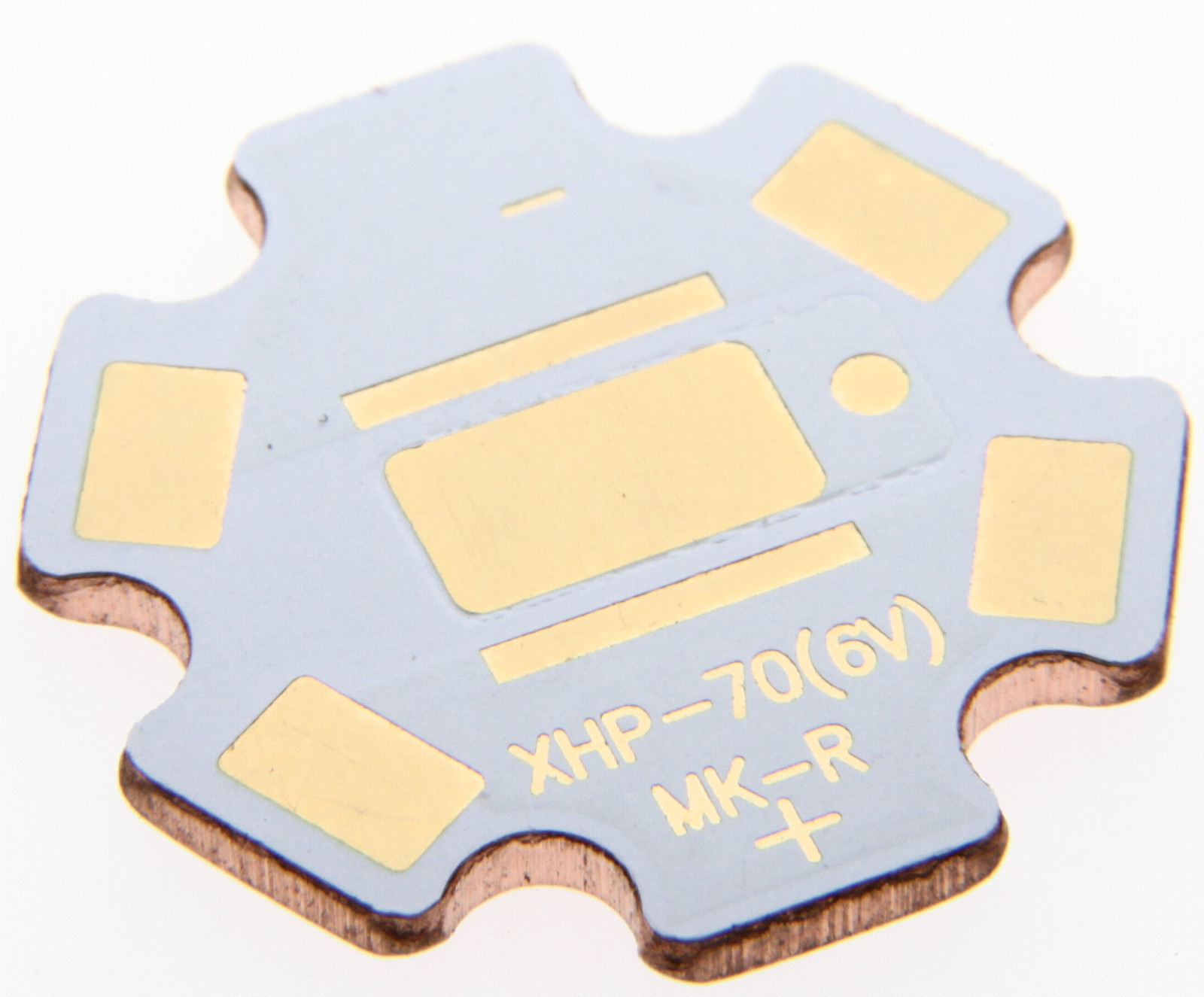 Copper LED PCB direct thermal path for Cree XML, XML2,XPG, XPG2,XPG3,XHP50,XHP70