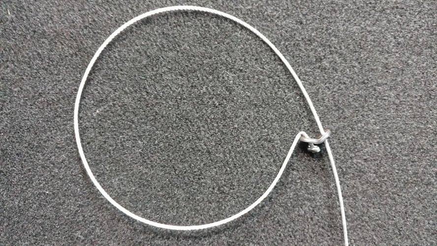 6 SURVIVAL SNARES LOADED RABBIT SNARES SMALL GAME 36" 1/16 SURVIVAL RABBIT SNARE
