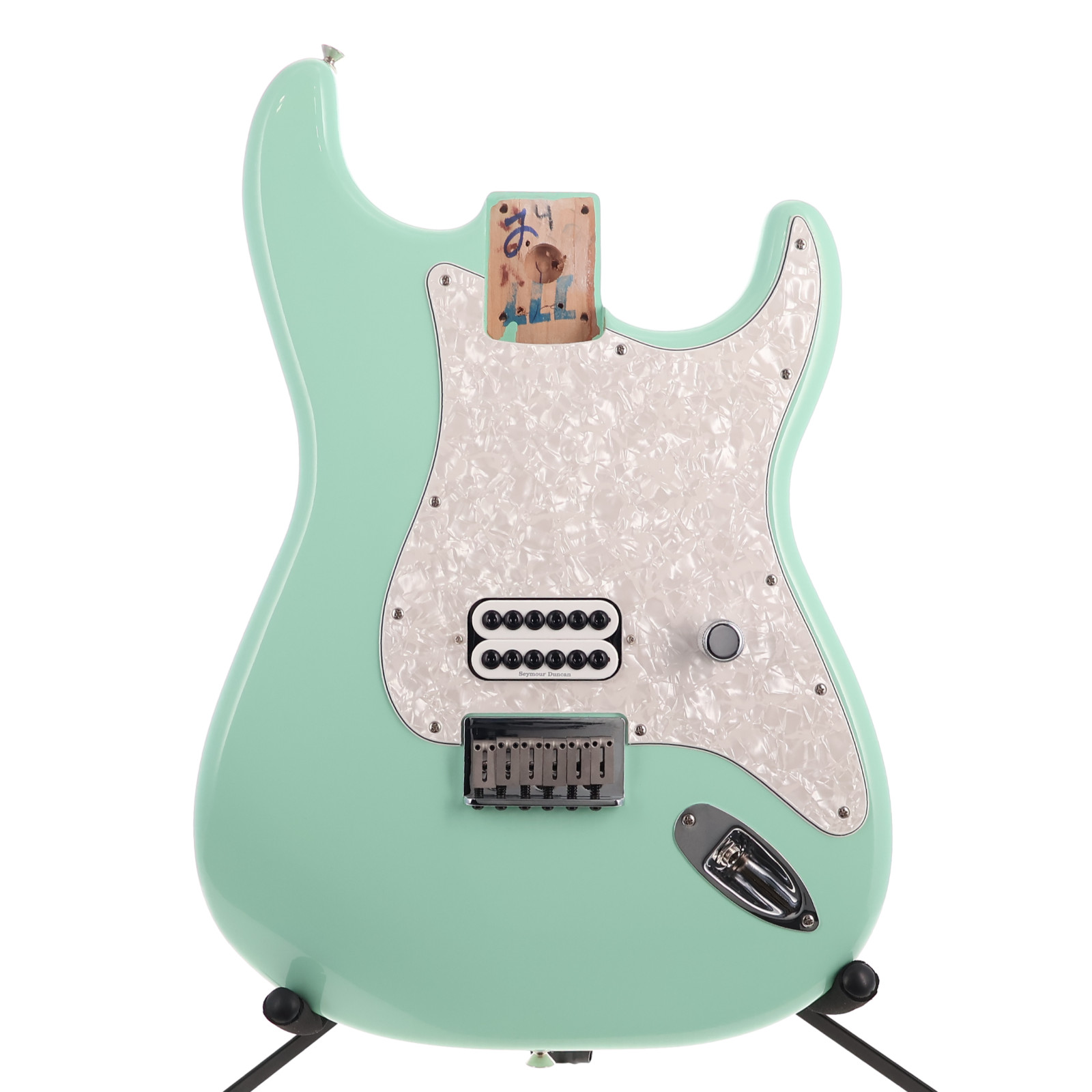 Fender Tom DeLonge Signature Stratocaster Body Surf Green Finish Fully Loaded