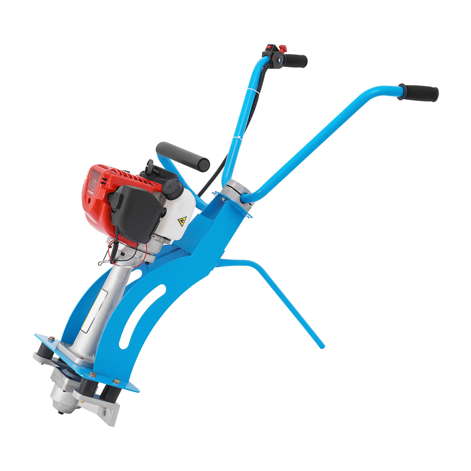 35.8CC Concrete Vibrating Machine 4 Stroke Power Screed Cement Concrete 260Kg