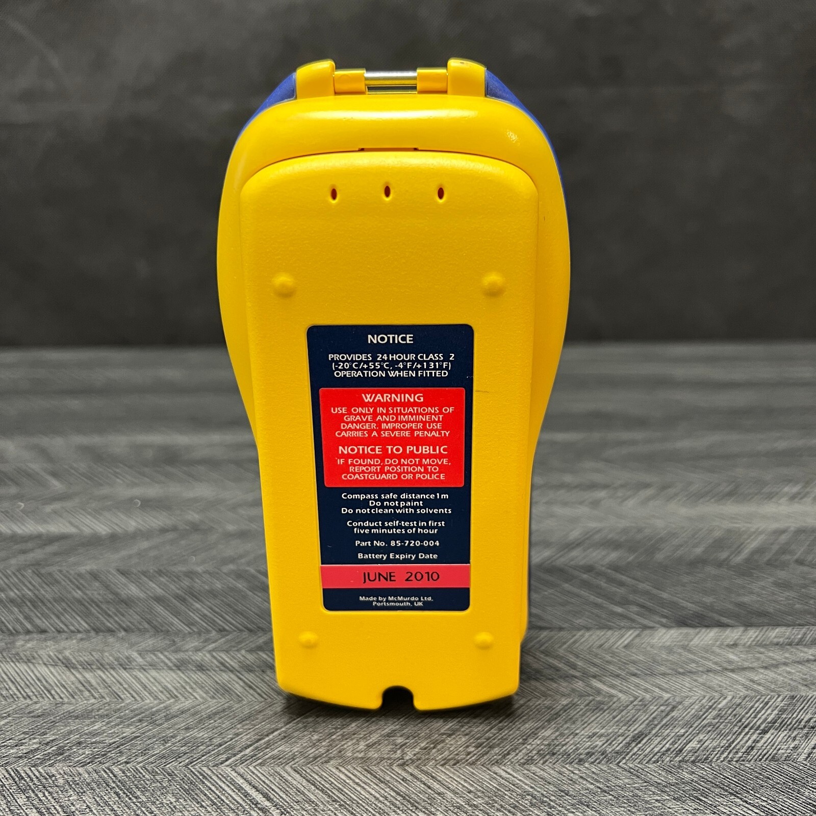 Mcmurdo Fastfind Plus PLB GPS 406 GPS Personal Location Beacon Fishing Hiking