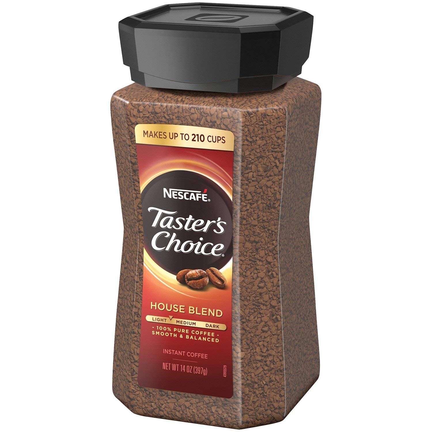 Nescafe Taster's Choice Signature House Blend Instant Coffee Classic Taste | 14