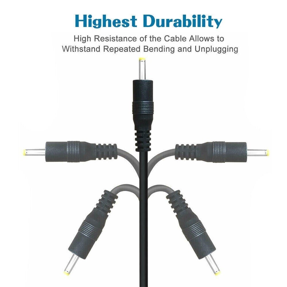 USB to DC Power 4.0x1.7mm Barrel 5-9V 3.3mm diameter Charging Cable Cord