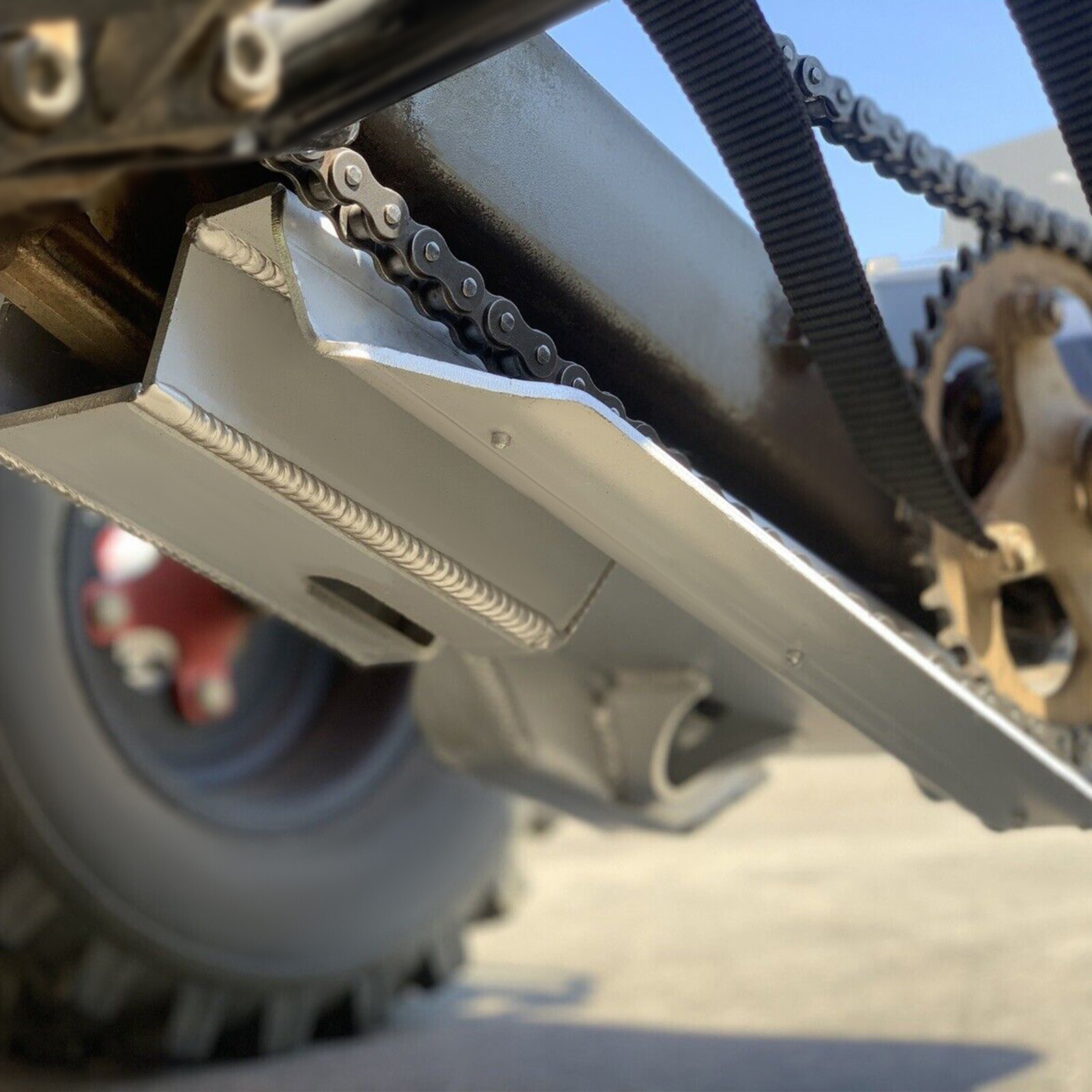 KOJEM For All Honda TRX400EX TRX 400EX 400X ATV Swing Arm Skid Plate Guard