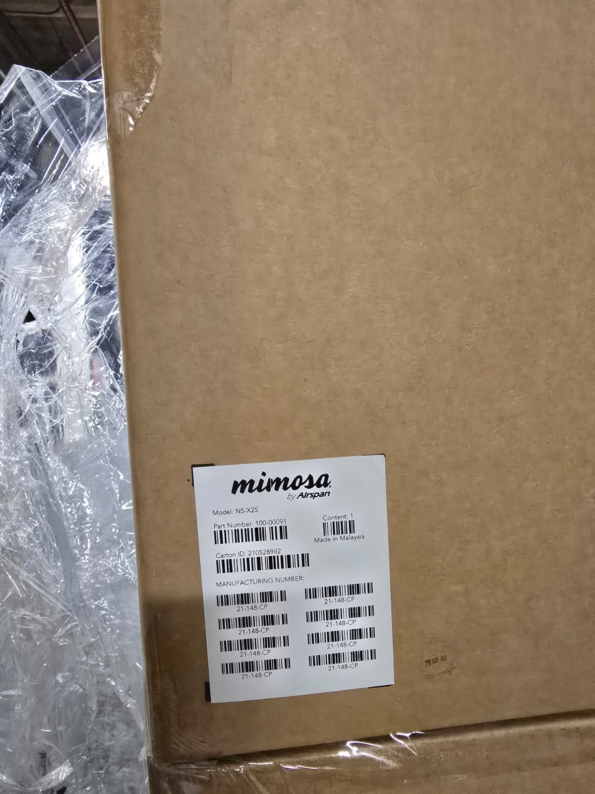 New Mimosa A5C Access Point MU-MIMO 4x4 Gigabit AP IP67 5.15 - 6.2 GHz 500+ Mbps