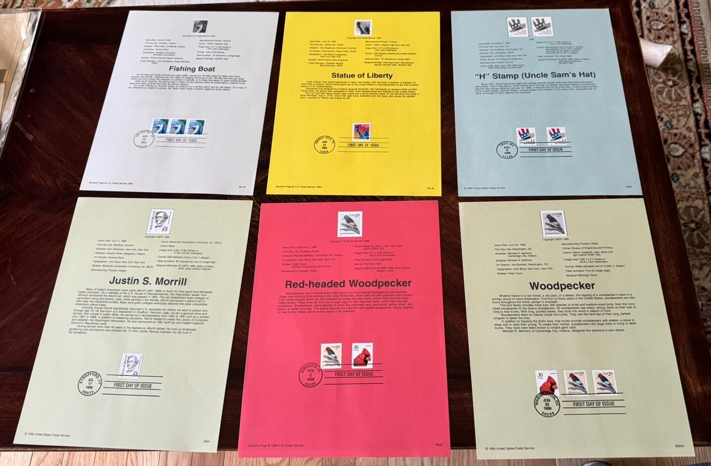 US Stamps First Day Of Issue 31 Sheets In Mint Condition