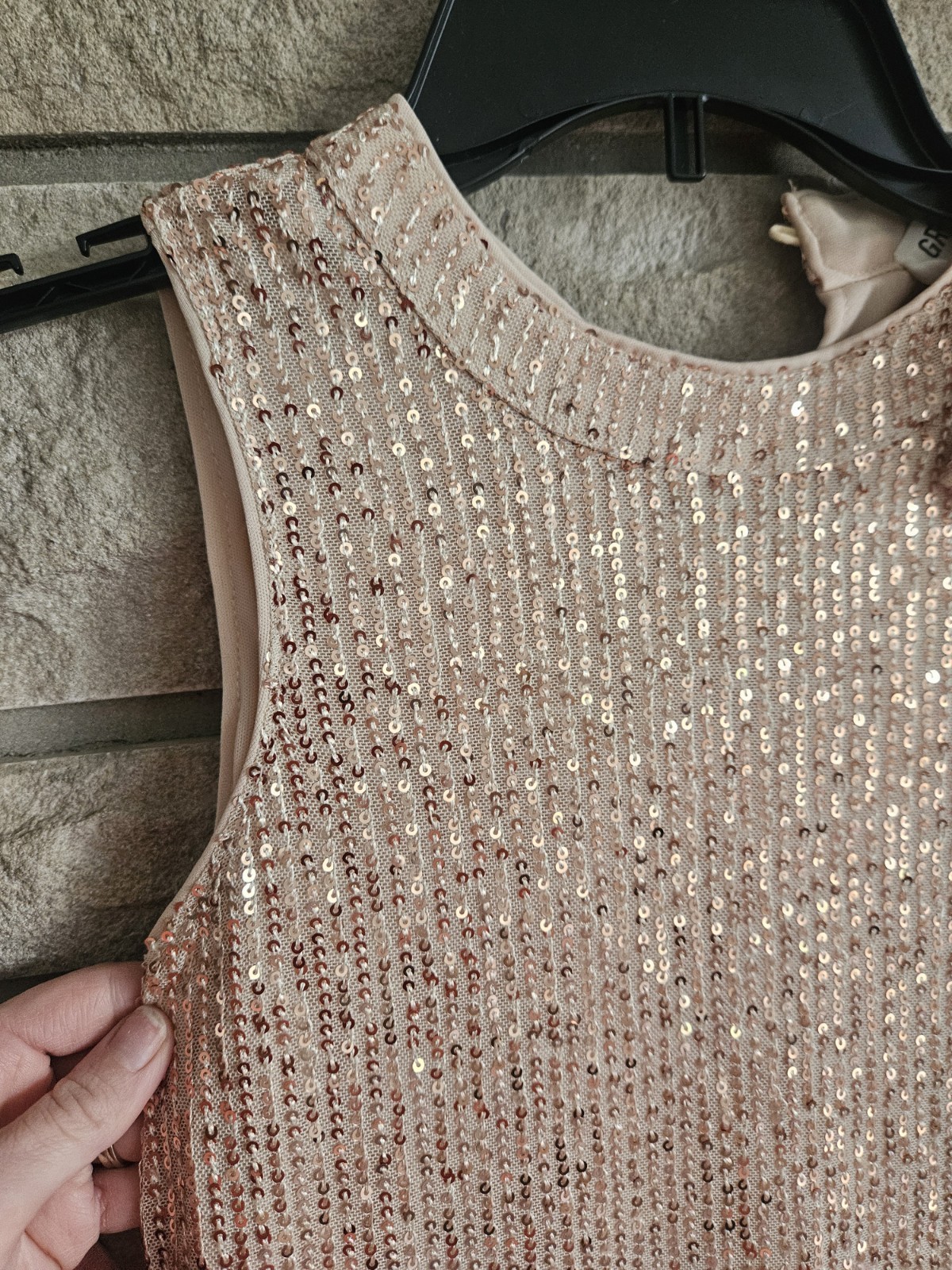 NEW Girls 8 Sequin Sleeveless Grace Karin Dress, Easter, Party, Spring