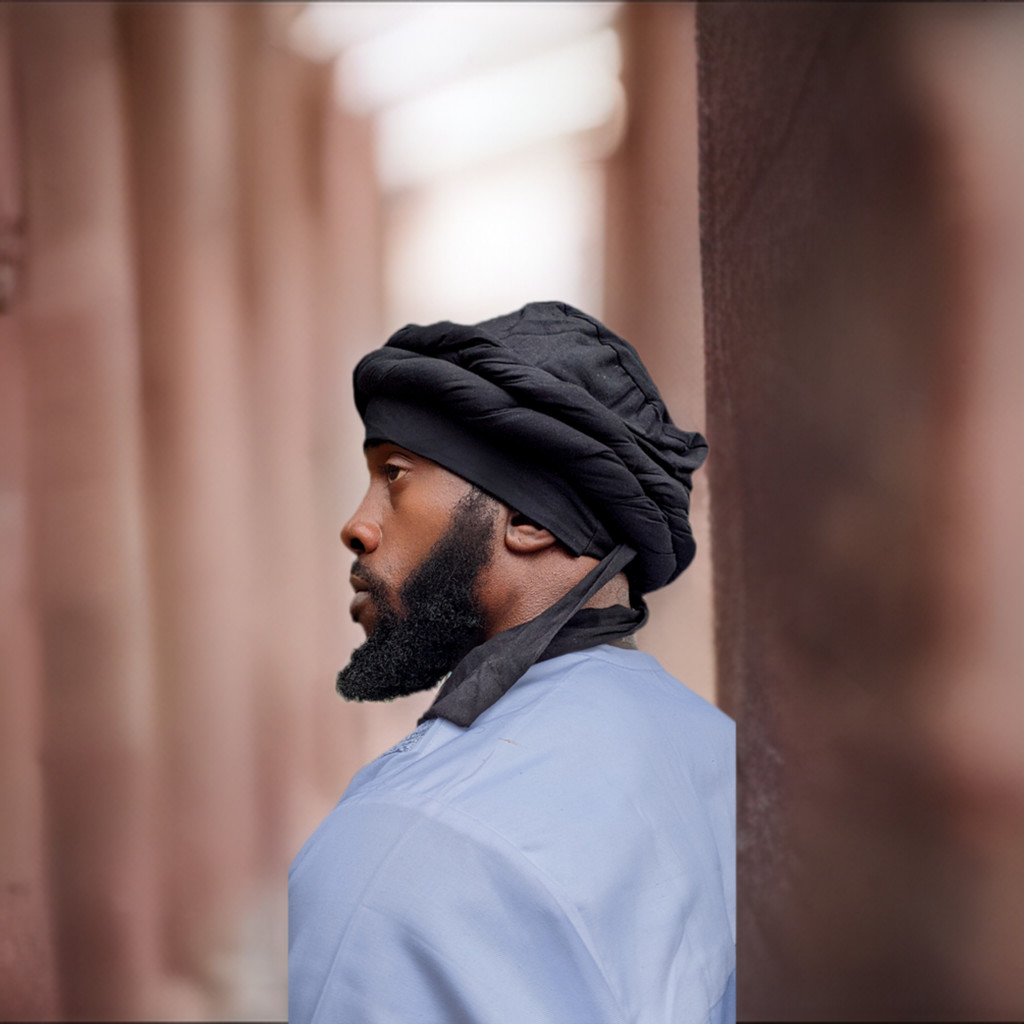 Black Turban Hat for Men DPH564PTM